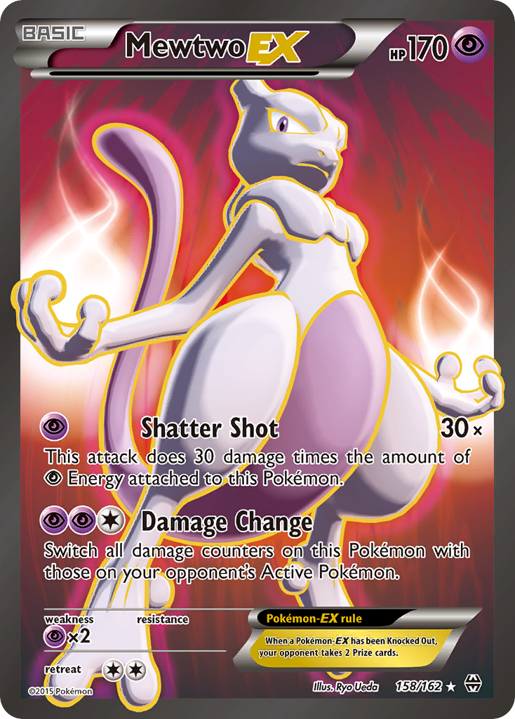 Mewtwo EX (158/162) [XY: BREAKthrough] | Enigma On Main