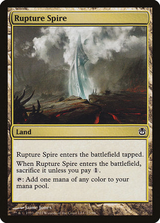 Rupture Spire [Duel Decks: Ajani vs. Nicol Bolas] | Enigma On Main