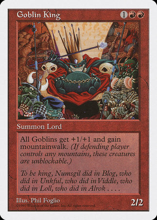 Goblin King [Fifth Edition] | Enigma On Main