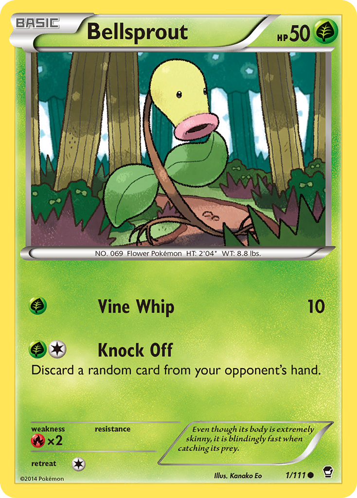 Bellsprout (1/111) [XY: Furious Fists] | Enigma On Main