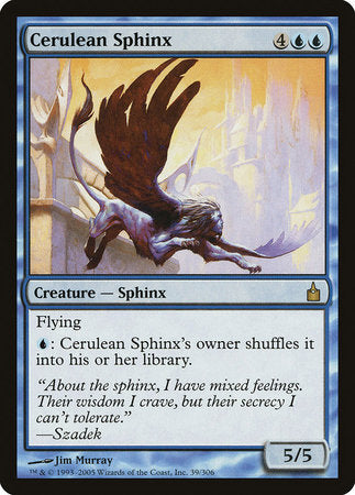 Cerulean Sphinx [Ravnica: City of Guilds] | Enigma On Main