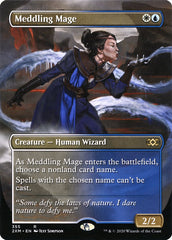 Meddling Mage (Borderless) [Double Masters] | Enigma On Main