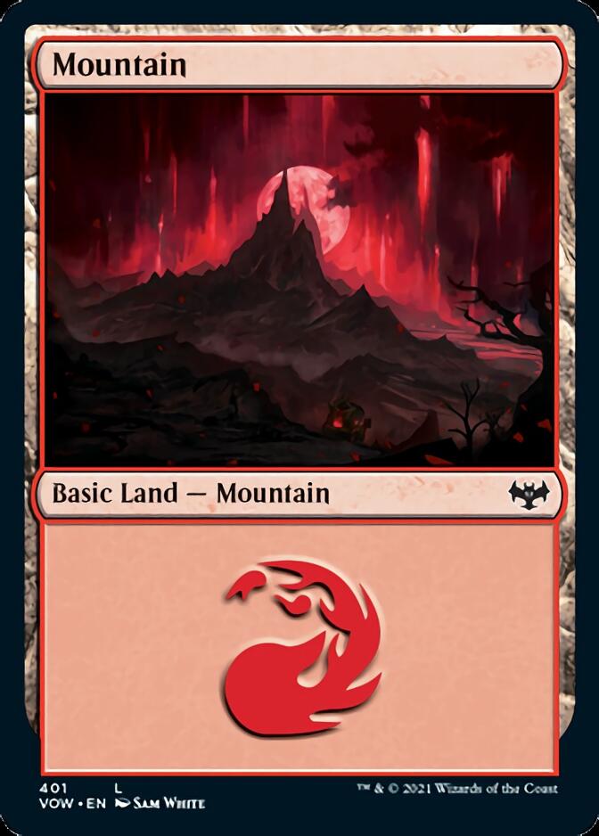 Mountain (401) [Innistrad: Crimson Vow] | Enigma On Main