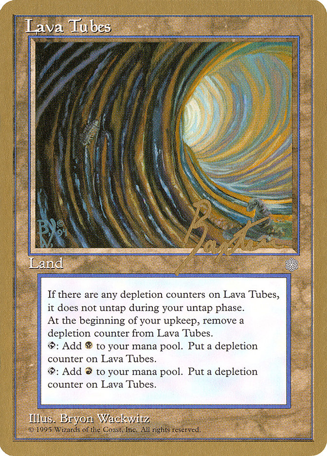 Lava Tubes (George Baxter) [Pro Tour Collector Set] | Enigma On Main