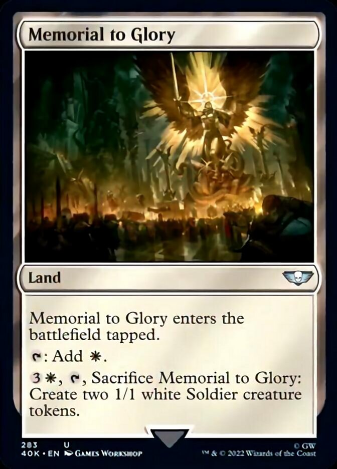 Memorial to Glory [Universes Beyond: Warhammer 40,000] | Enigma On Main