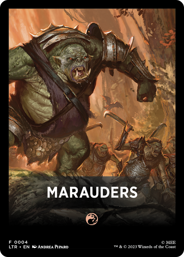 Marauders Theme Card [The Lord of the Rings: Tales of Middle-Earth Tokens] | Enigma On Main