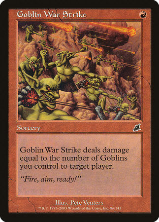 Goblin War Strike [Scourge] | Enigma On Main