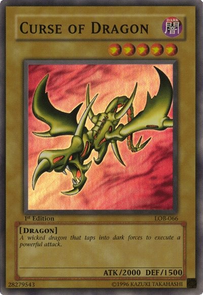 Curse of Dragon [LOB-066] Super Rare | Enigma On Main