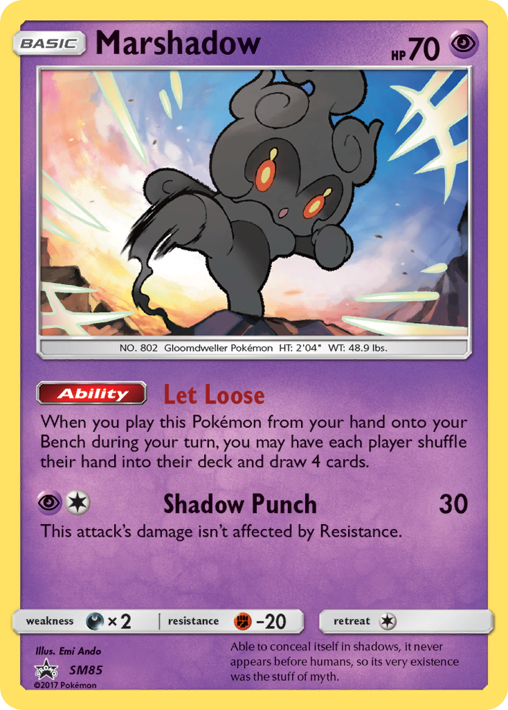 Marshadow (SM85) [Sun & Moon: Black Star Promos] | Enigma On Main