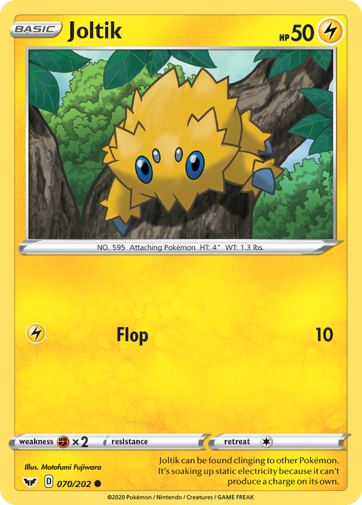 Joltik (070/202) [Sword & Shield: Base Set] | Enigma On Main