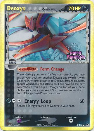 Deoxys (3/110) (Delta Species) (Stamped) [EX: Holon Phantoms] | Enigma On Main