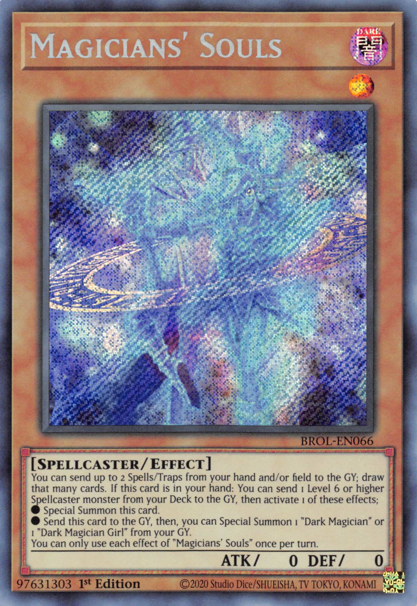 Magicians' Souls [BROL-EN066] Secret Rare | Enigma On Main