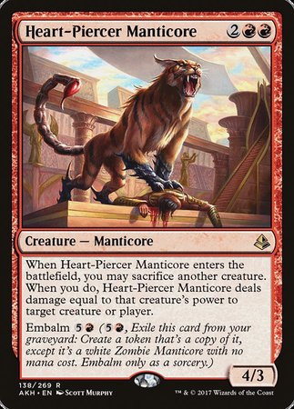 Heart-Piercer Manticore [Amonkhet] | Enigma On Main