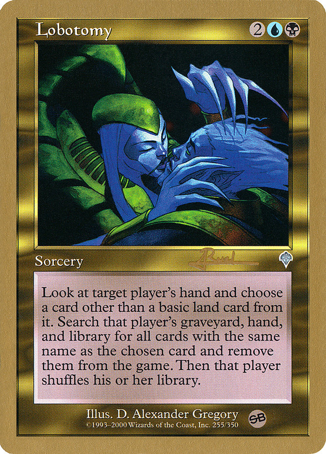 Lobotomy (Antoine Ruel) (SB) [World Championship Decks 2001] | Enigma On Main