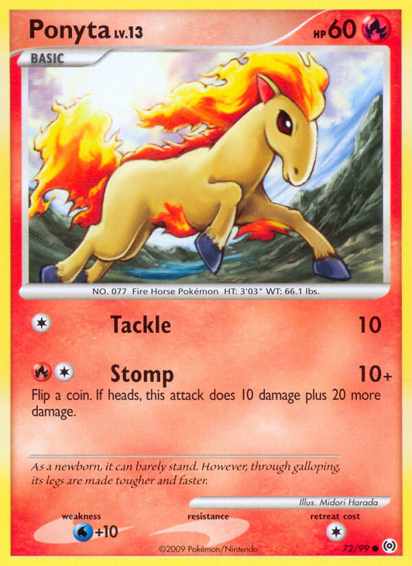 Ponyta (72/99) [Platinum: Arceus] | Enigma On Main