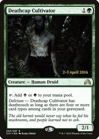 Deathcap Cultivator [Shadows over Innistrad Promos] | Enigma On Main