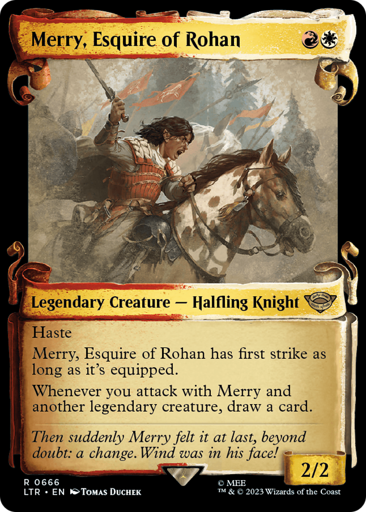 Merry, Esquire of Rohan [The Lord of the Rings: Tales of Middle-Earth Showcase Scrolls] | Enigma On Main