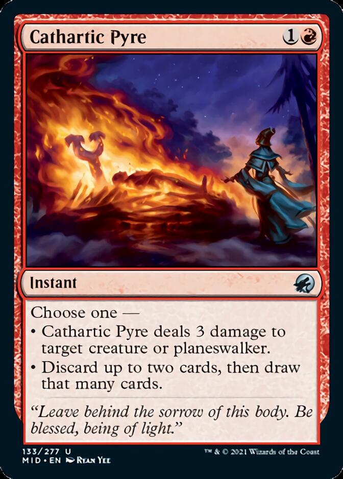 Cathartic Pyre [Innistrad: Midnight Hunt] | Enigma On Main