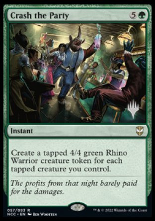 Crash the Party (Promo Pack) [Streets of New Capenna Commander Promos] | Enigma On Main