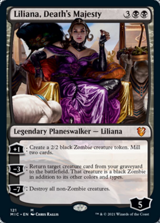 Liliana, Death's Majesty [Innistrad: Midnight Hunt Commander] | Enigma On Main