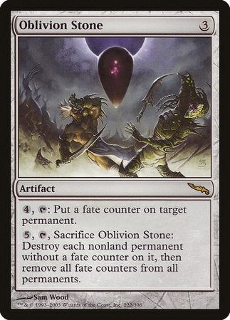 Oblivion Stone [Mirrodin] | Enigma On Main