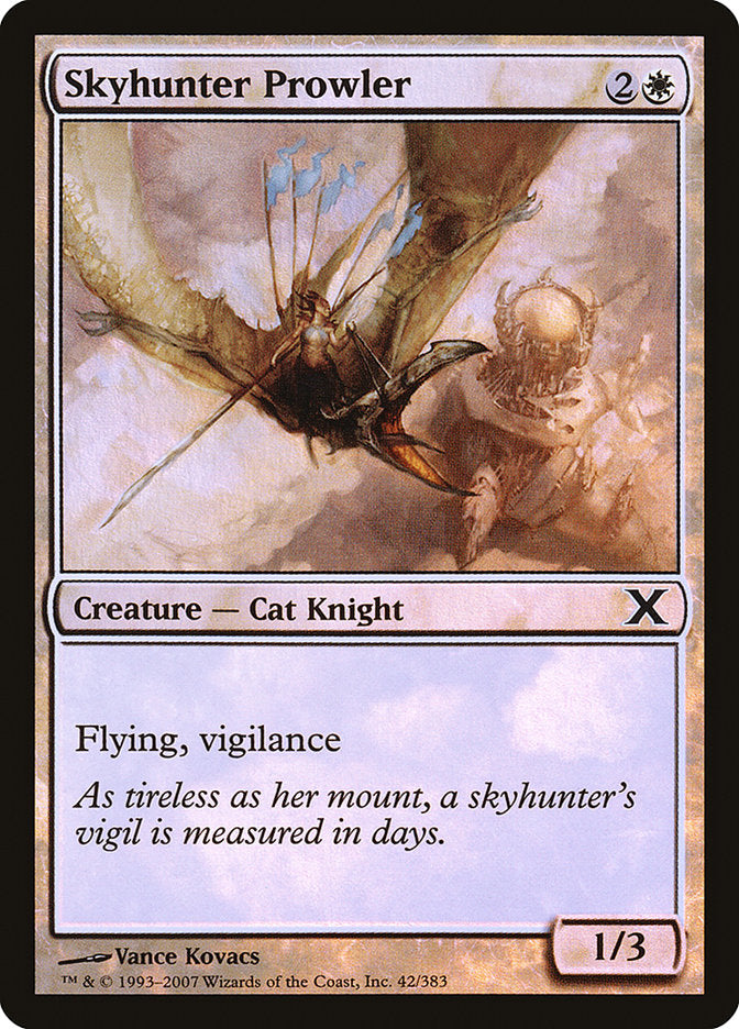 Skyhunter Prowler (Premium Foil) [Tenth Edition] | Enigma On Main