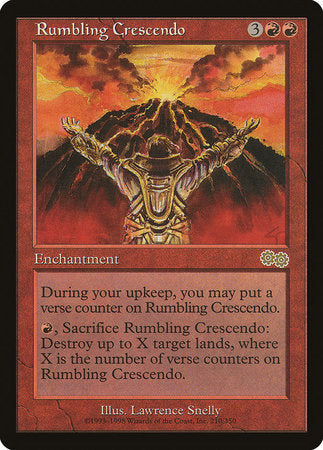 Rumbling Crescendo [Urza's Saga] | Enigma On Main