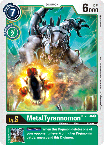 MetalTyrannomon [BT2-046] [Release Special Booster Ver.1.0] | Enigma On Main