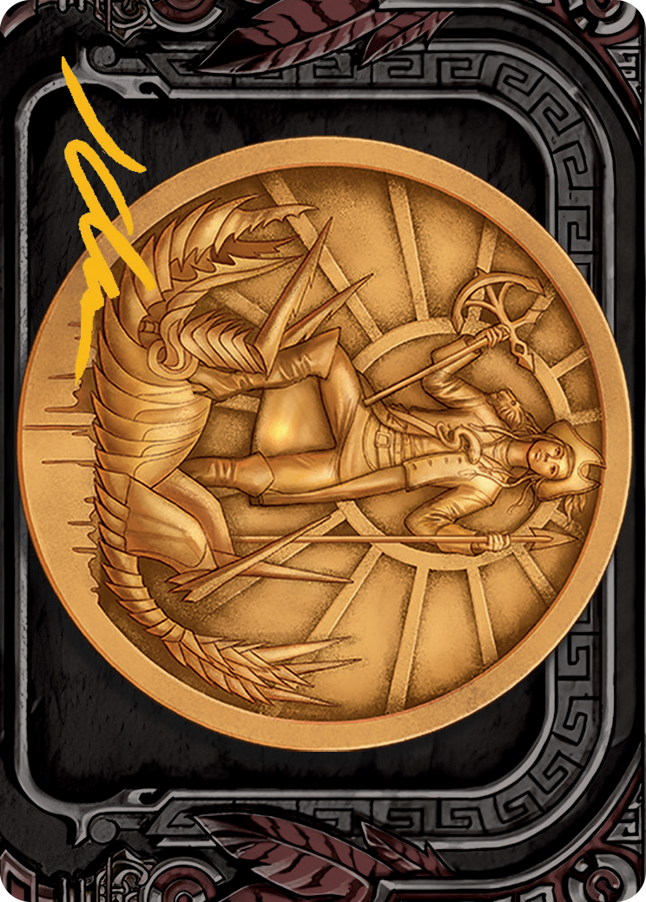 Captain Lannery Storm Art Card (Gold-Stamped Signature) [March of the Machine Art Series] | Enigma On Main