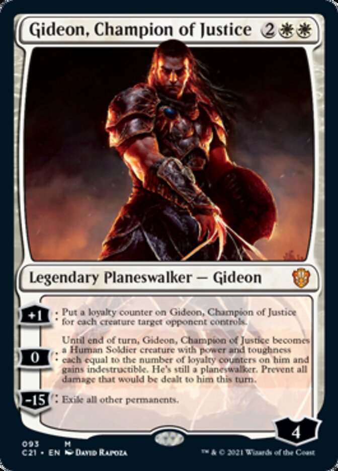 Gideon, Champion of Justice [Commander 2021] | Enigma On Main