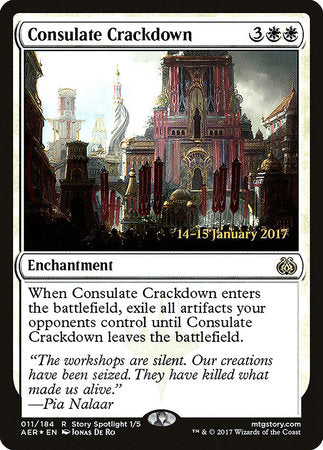 Consulate Crackdown [Aether Revolt Promos] | Enigma On Main