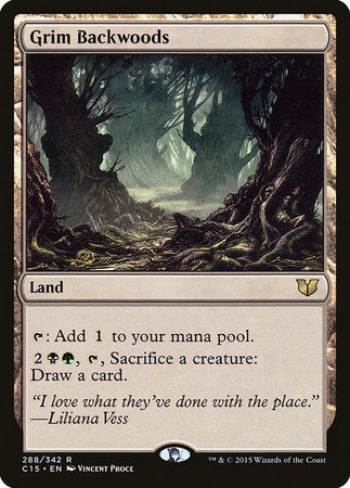 Grim Backwoods [Commander 2015] | Enigma On Main