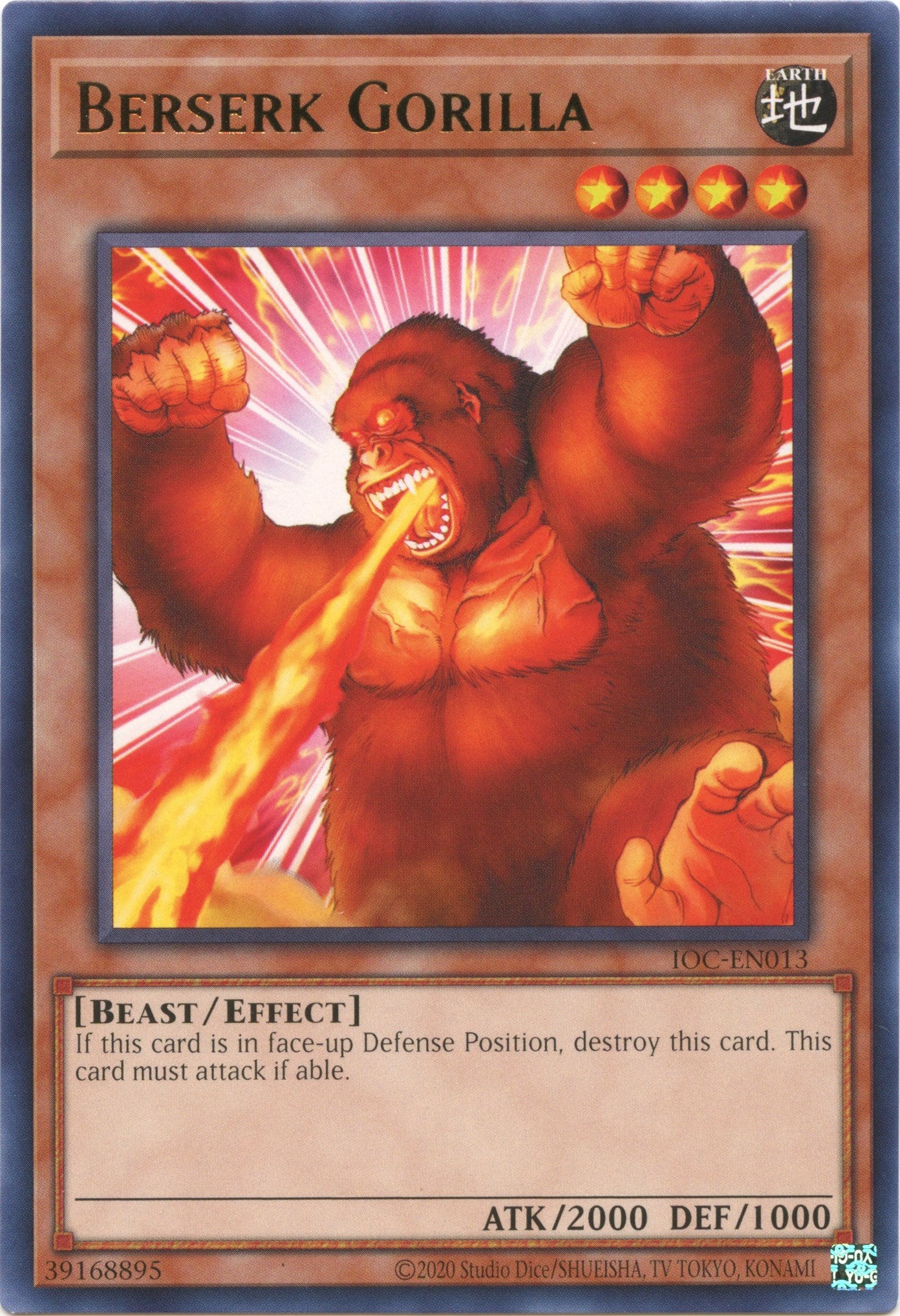 Berserk Gorilla (25th Anniversary) [IOC-EN013] Rare | Enigma On Main