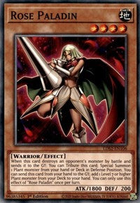 Rose Paladin [LDS2-EN106] Common | Enigma On Main