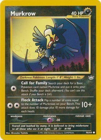 Murkrow (46/64) [Neo Revelation Unlimited] | Enigma On Main