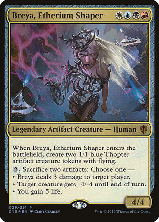 Breya, Etherium Shaper (Commander 2016) [Commander 2016 Oversized] | Enigma On Main