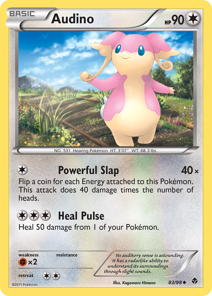 Audino (83/98) [Black & White: Emerging Powers] | Enigma On Main