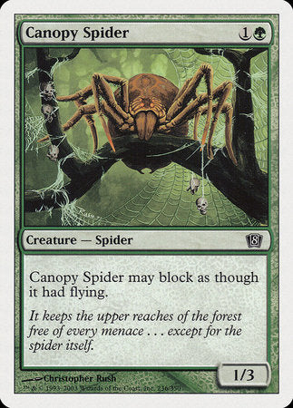 Canopy Spider [Eighth Edition] | Enigma On Main