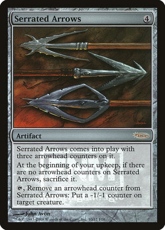 Serrated Arrows [Friday Night Magic 2008] | Enigma On Main