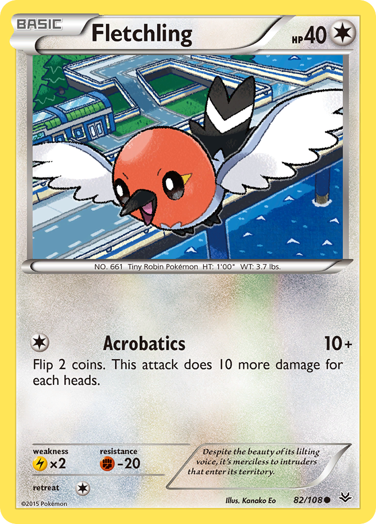 Fletchling (82/108) [XY: Roaring Skies] | Enigma On Main