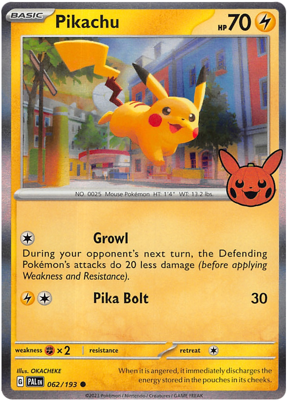 Pikachu (062/193) [Trick or Trade 2023] | Enigma On Main