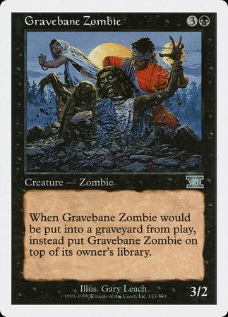 Gravebane Zombie [Classic Sixth Edition] | Enigma On Main