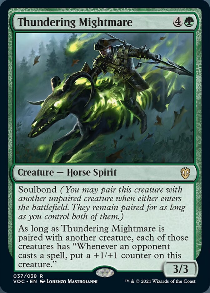 Thundering Mightmare [Innistrad: Crimson Vow Commander] | Enigma On Main