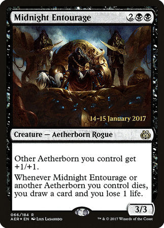 Midnight Entourage [Aether Revolt Promos] | Enigma On Main