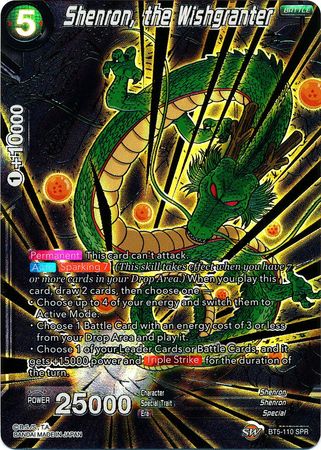 Shenron, the Wishgranter (SPR) (BT5-110) [Miraculous Revival] | Enigma On Main