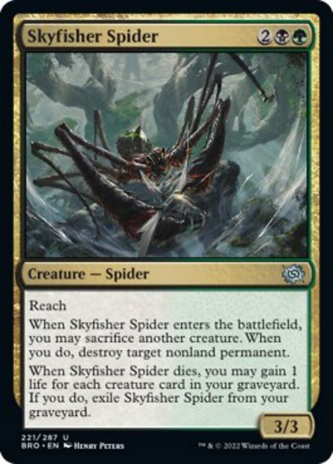 Skyfisher Spider [The Brothers' War] | Enigma On Main