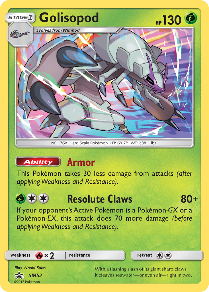 Golisopod (SM52) [Sun & Moon: Black Star Promos] | Enigma On Main