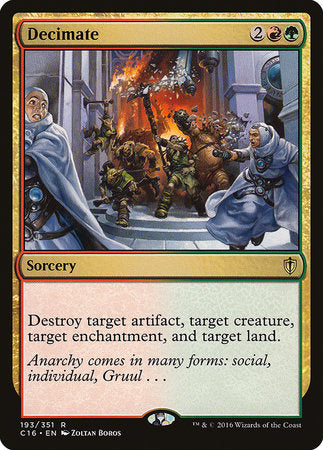 Decimate [Commander 2016] | Enigma On Main