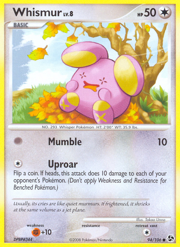 Whismur (94/106) [Diamond & Pearl: Great Encounters] | Enigma On Main