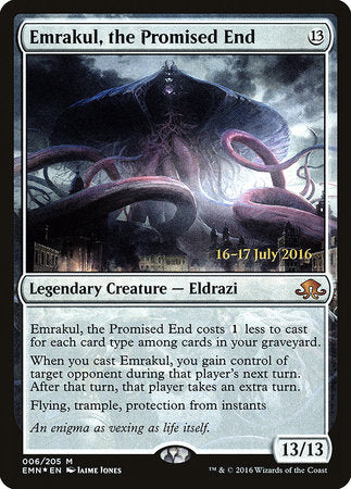 Emrakul, the Promised End [Eldritch Moon Promos] | Enigma On Main